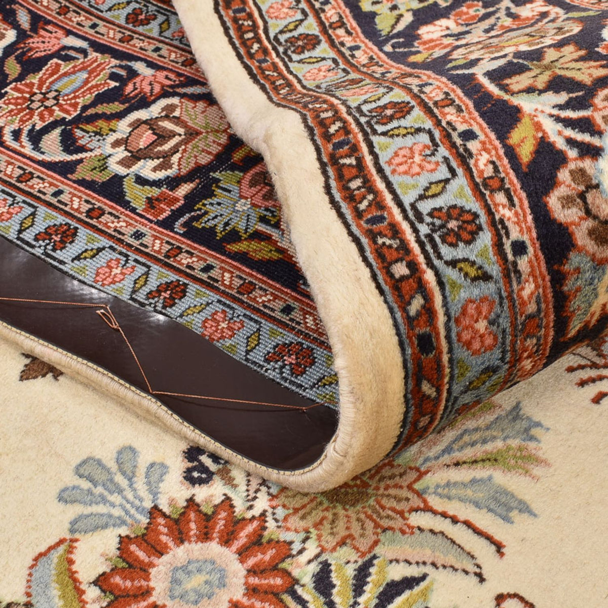 Persisk tæppe - Bijar - 212 x 140 cm - beige