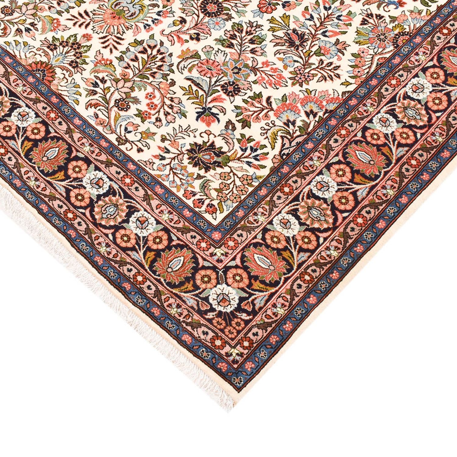 Persisk tæppe - Bijar - 237 x 181 cm - beige