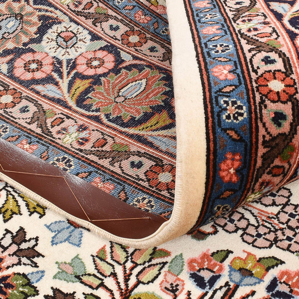 Persisk tæppe - Bijar - 237 x 181 cm - beige