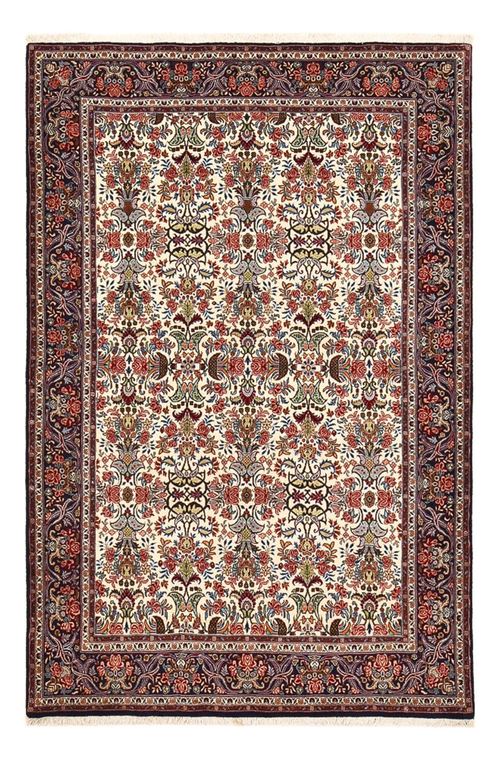 Persisk tæppe - Bijar - 224 x 144 cm - beige