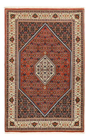 Persisk tæppe - Bijar - 213 x 139 cm - rust