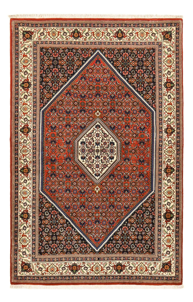 Persisk tæppe - Bijar - 213 x 139 cm - rust