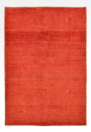 Gabbeh-tæppe - Persisk - 177 x 124 cm - rød