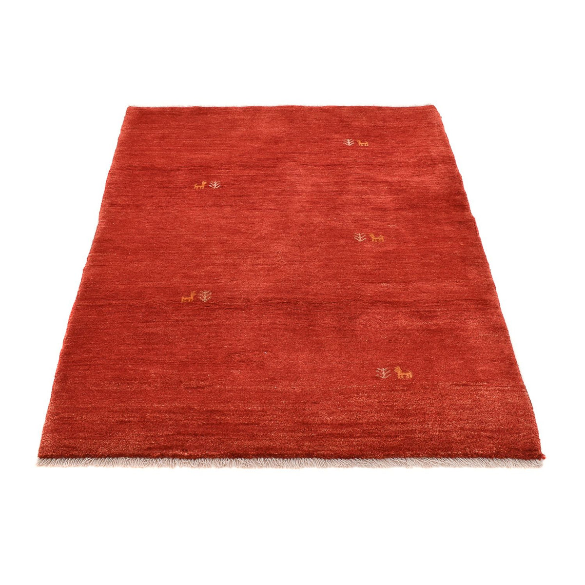 Gabbeh-tæppe - Persisk - 170 x 124 cm - rød