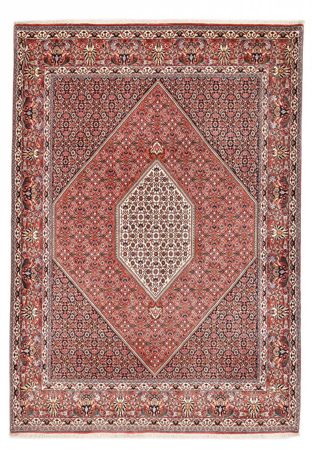 Persisk tæppe - Bijar - 295 x 209 cm - rust