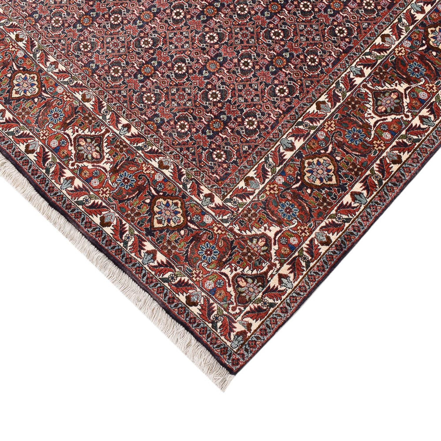 Persisk tæppe - Bijar - 239 x 202 cm - rust