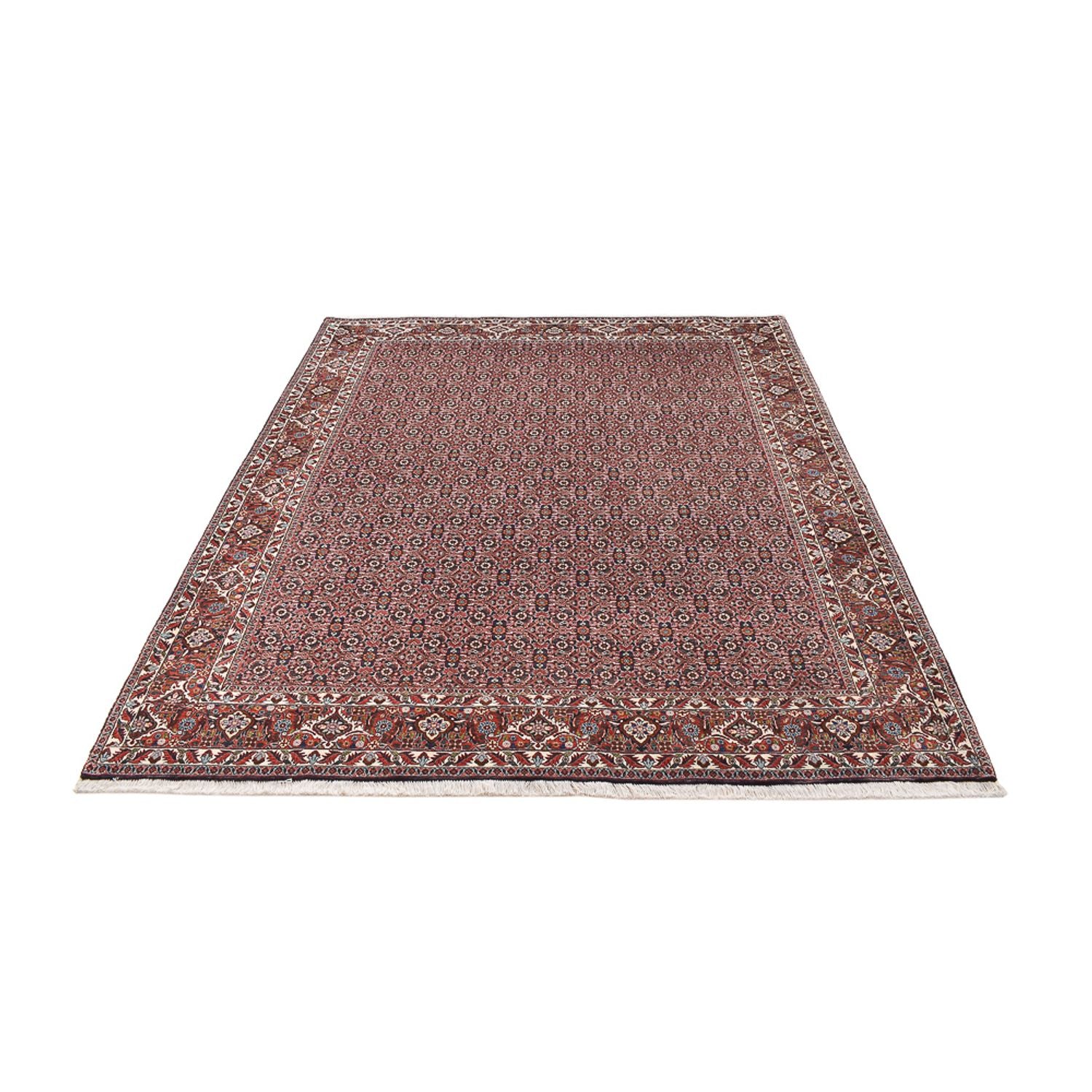 Persisk tæppe - Bijar - 239 x 202 cm - rust