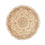Persisk tæppe - Tabriz - Royal rundt  - 150 x 150 cm - beige