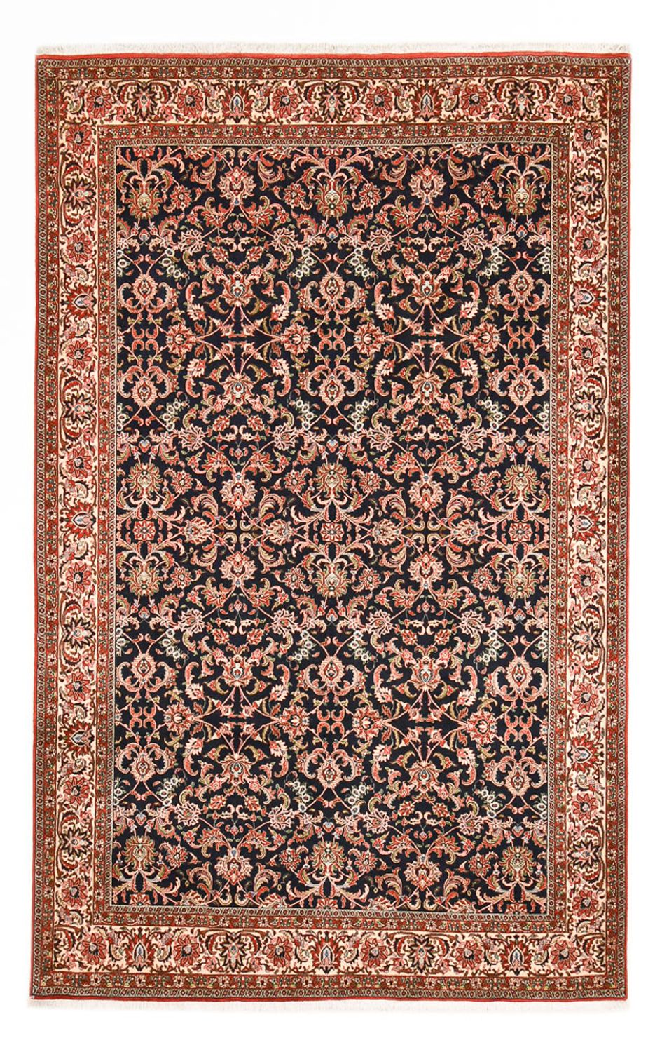 Persisk tæppe - Bijar - 317 x 203 cm - rust