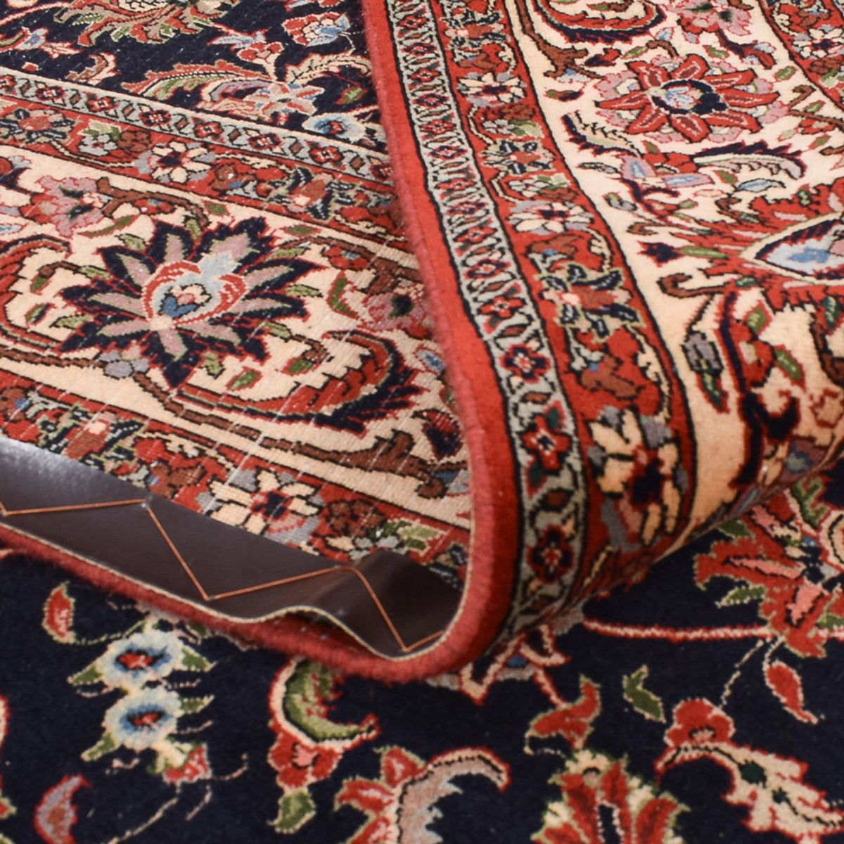 Persisk tæppe - Bijar - 317 x 203 cm - rust