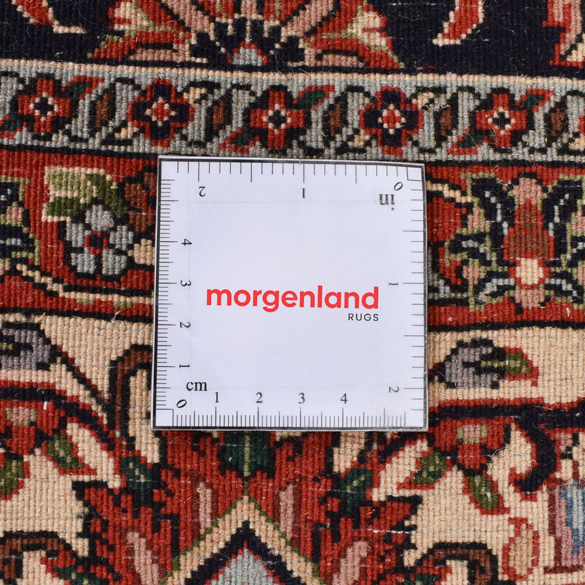 Persisk tæppe - Bijar - 317 x 203 cm - rust