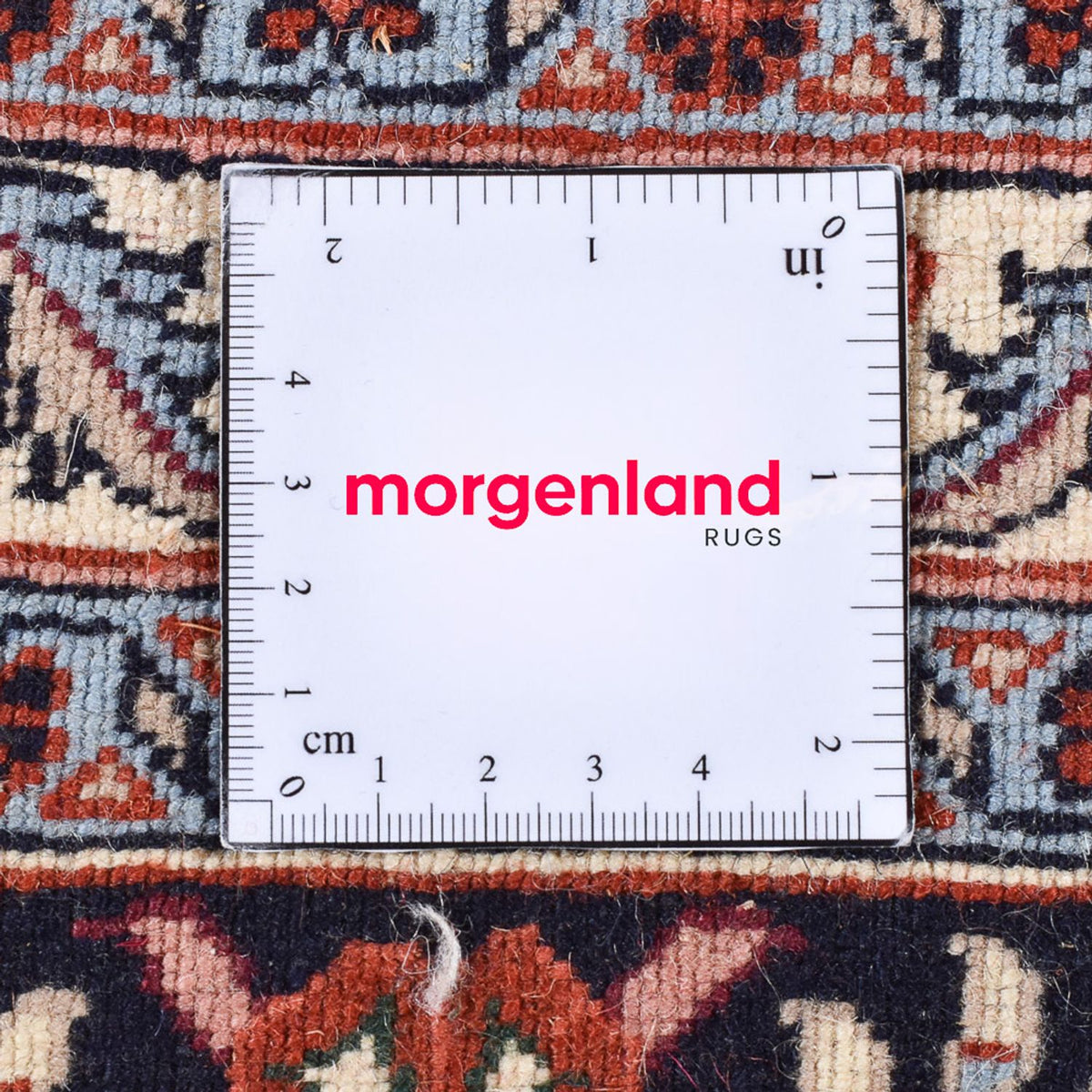 Persisk tæppe - Bijar - 318 x 203 cm - creme