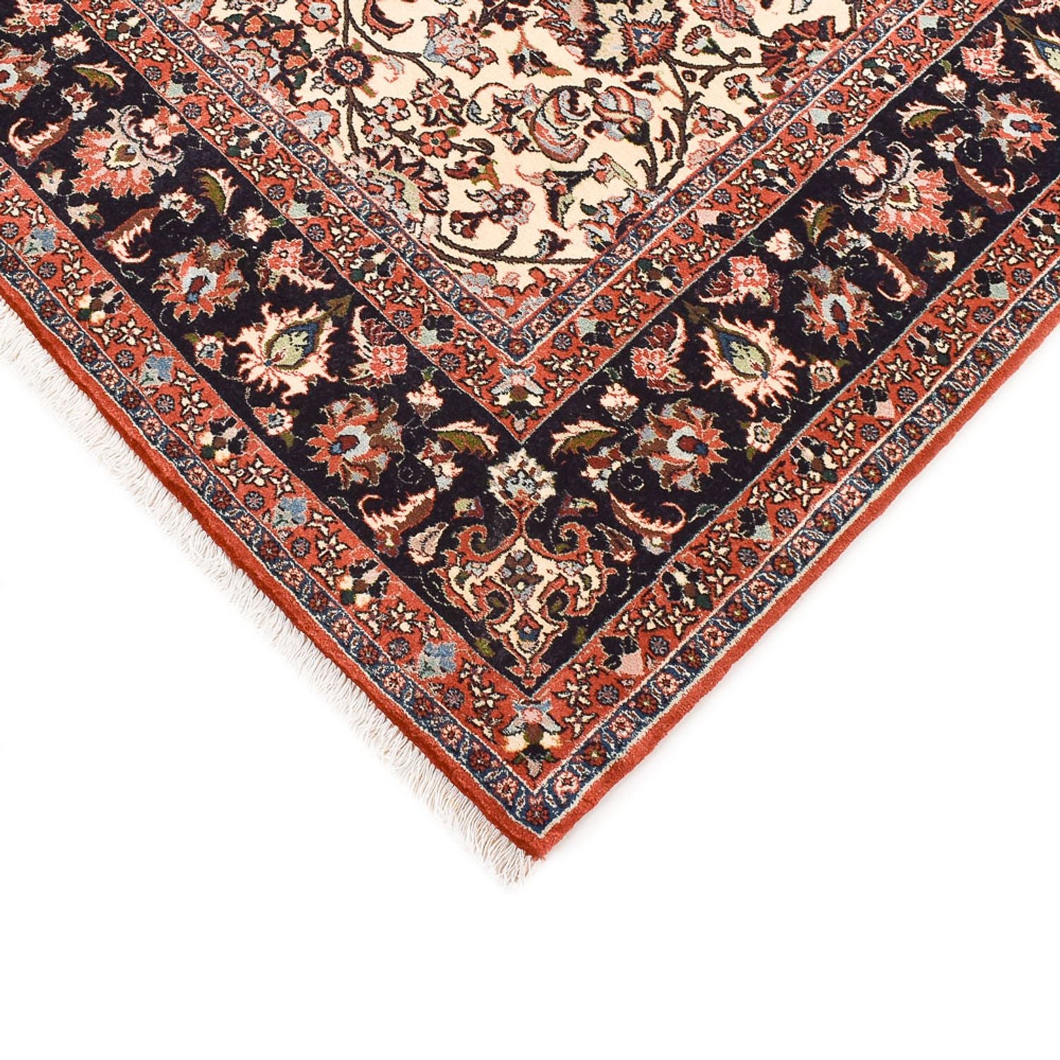 Persisk tæppe - Bijar - 292 x 204 cm - creme