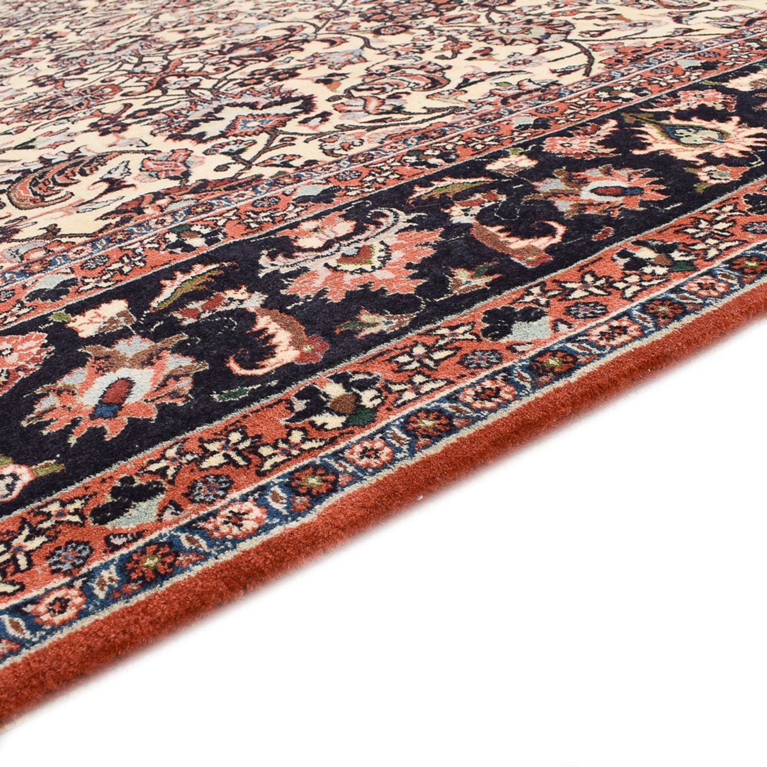 Persisk tæppe - Bijar - 292 x 204 cm - creme