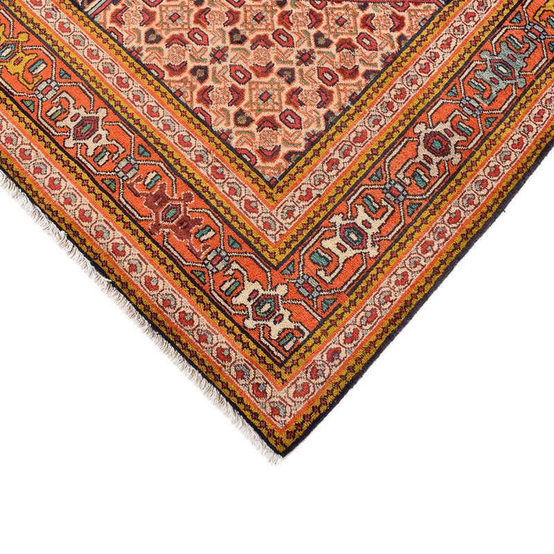 Persisk tæppe - Bijar - 393 x 298 cm - mørk beige