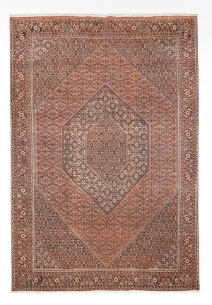 Persisk tæppe - Bijar - 370 x 250 cm - rust