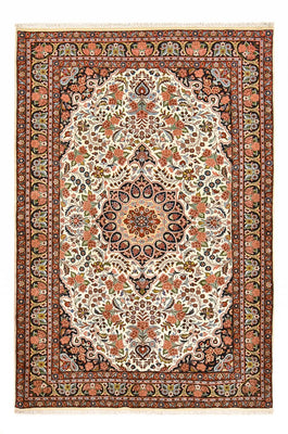 Persisk tæppe - Bijar - 206 x 137 cm - creme
