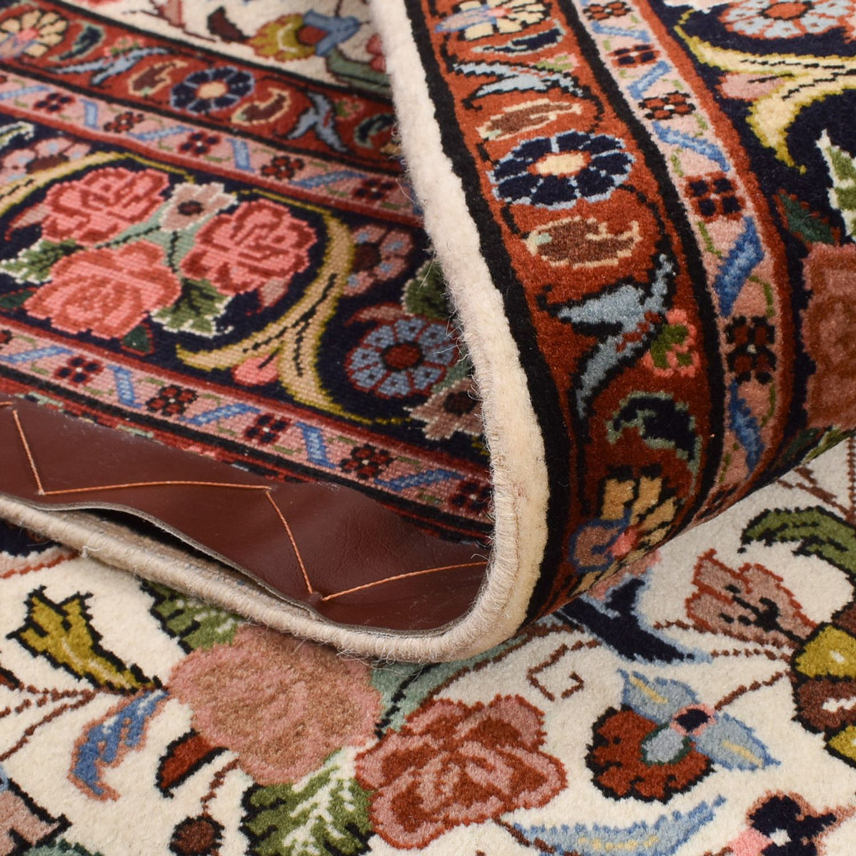 Persisk tæppe - Bijar - 206 x 137 cm - creme