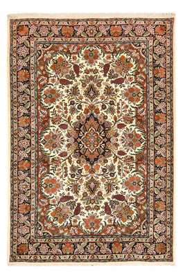 Persisk tæppe - Bijar - 210 x 140 cm - lys beige