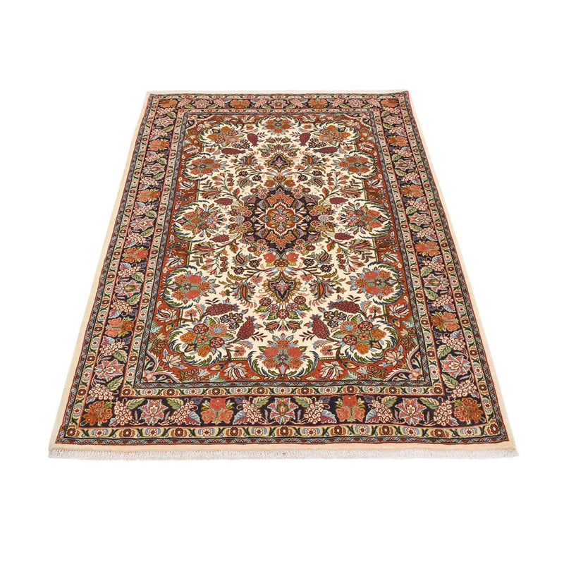Persisk tæppe - Bijar - 210 x 140 cm - lys beige