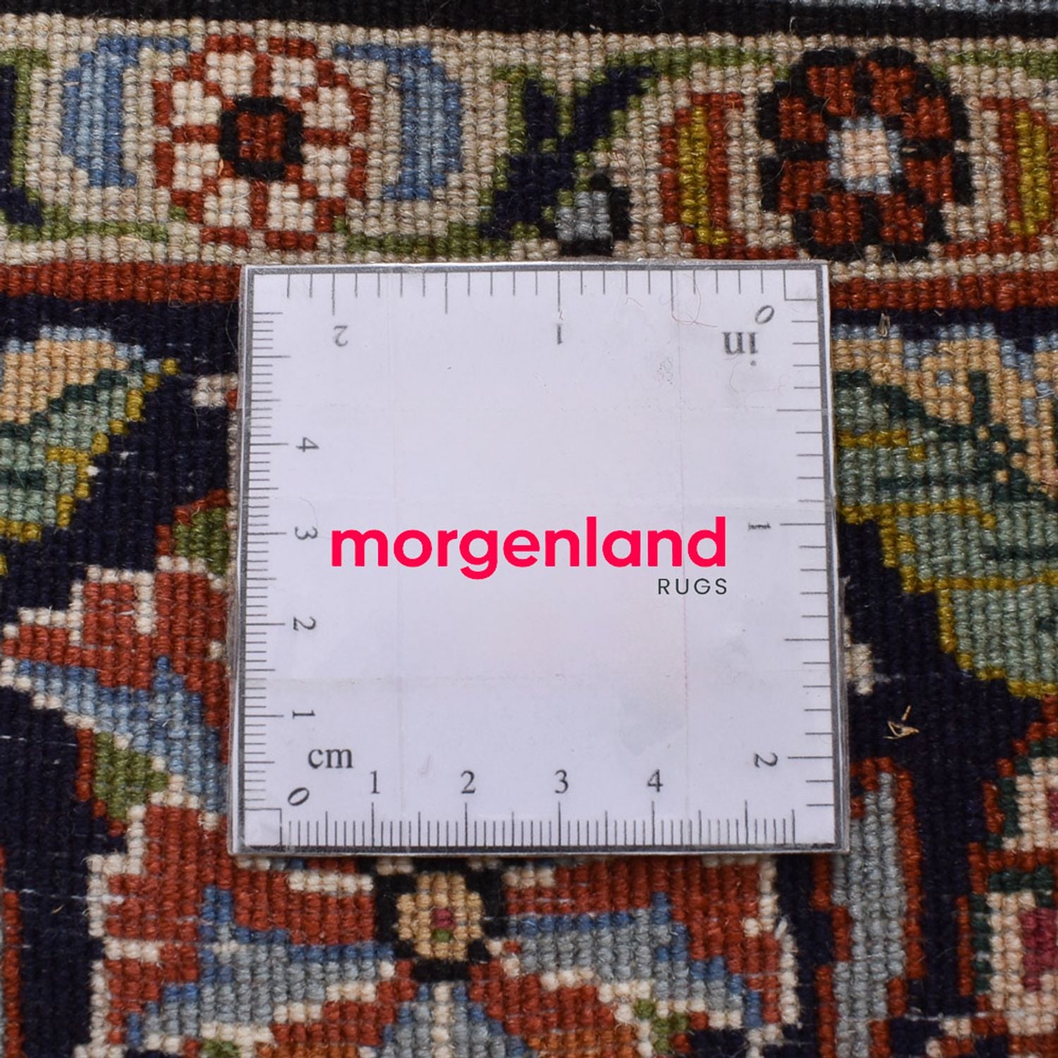Persisk tæppe - Bijar - 210 x 140 cm - lys beige