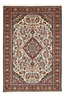 Persisk tæppe - Bijar - 215 x 137 cm - creme