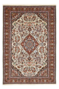 Persisk tæppe - Bijar - 215 x 137 cm - creme
