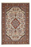 Persisk tæppe - Bijar - 215 x 137 cm - creme