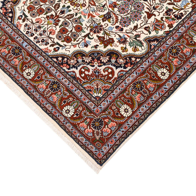 Persisk tæppe - Bijar - 215 x 137 cm - creme