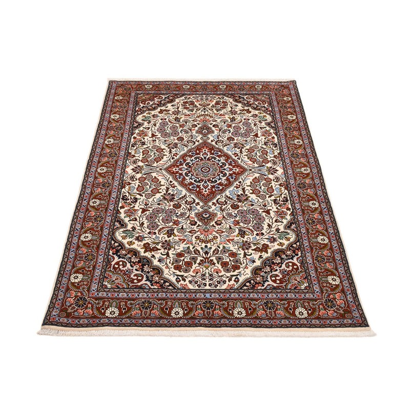Persisk tæppe - Bijar - 215 x 137 cm - creme