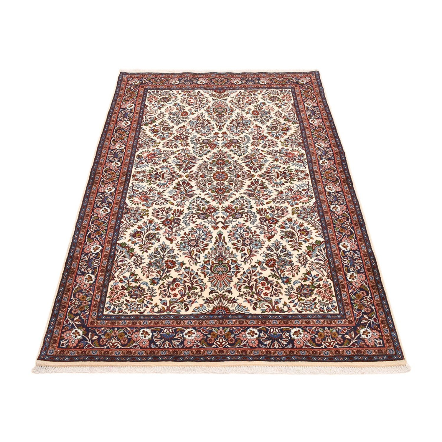 Persisk tæppe - Bijar - 226 x 135 cm - creme