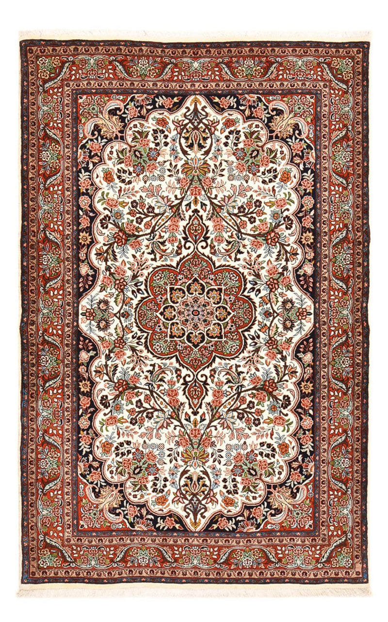 Persisk tæppe - Bijar - 220 x 132 cm - creme