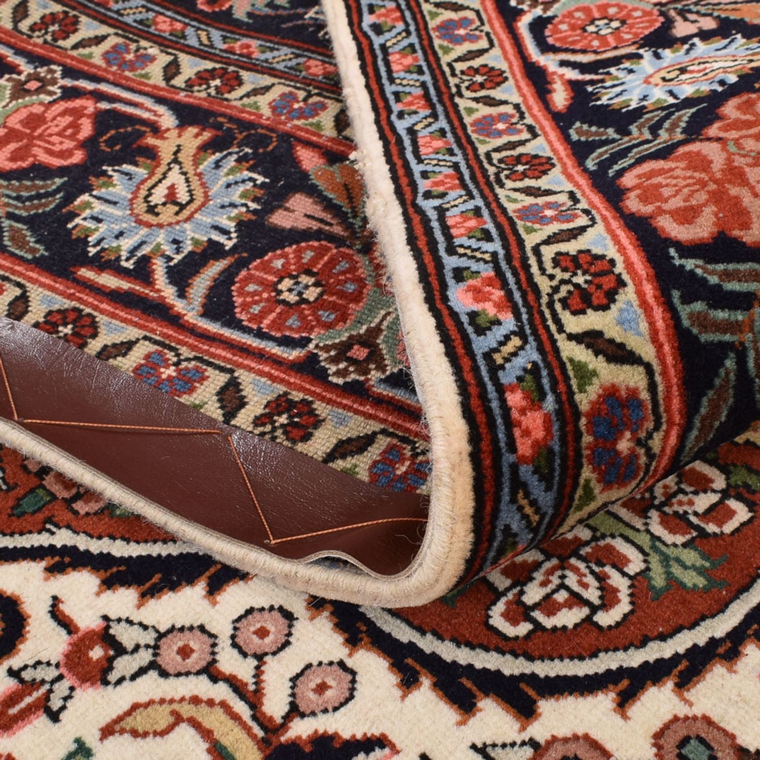 Persisk tæppe - Bijar - 218 x 139 cm - creme