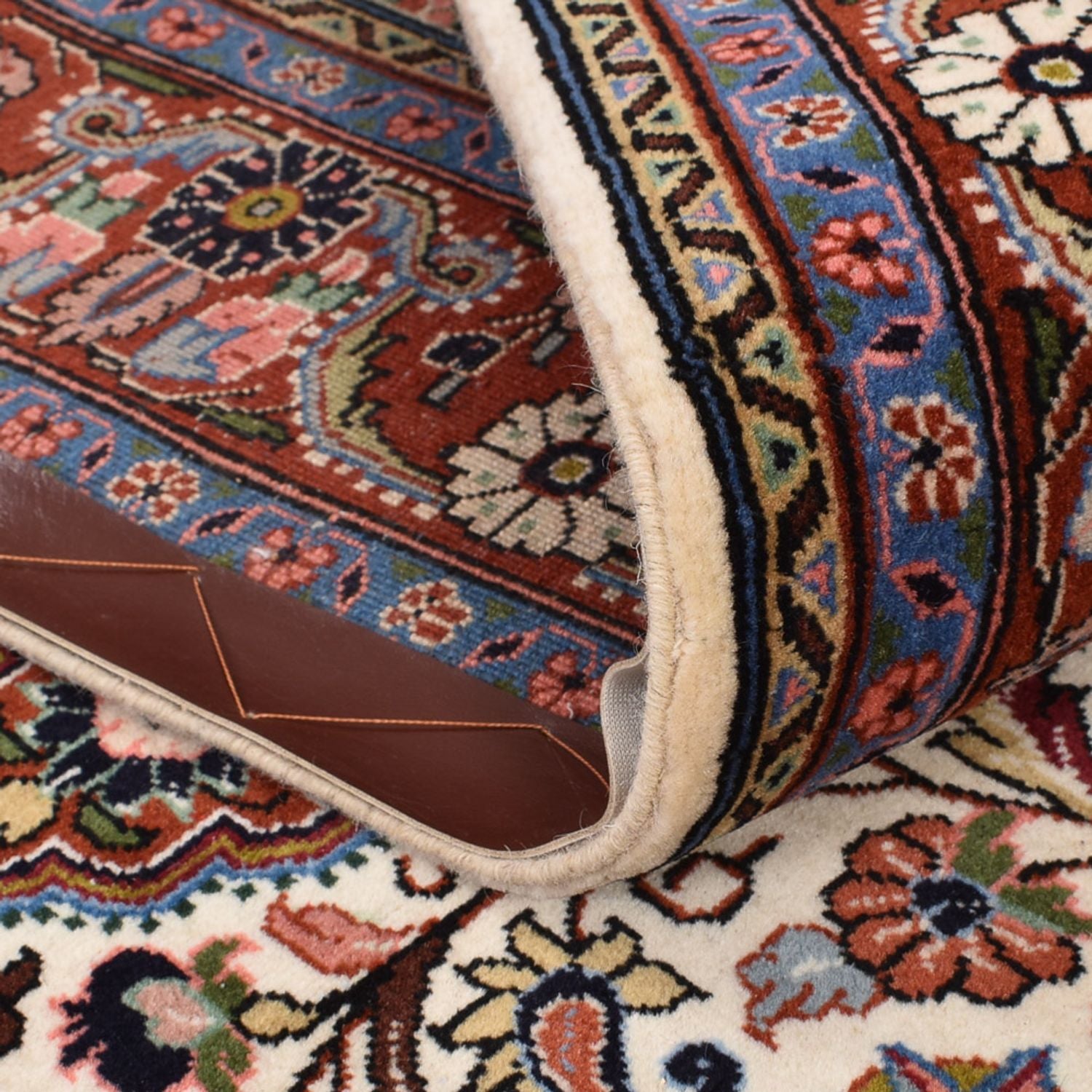 Persisk tæppe - Bijar - 208 x 136 cm - creme