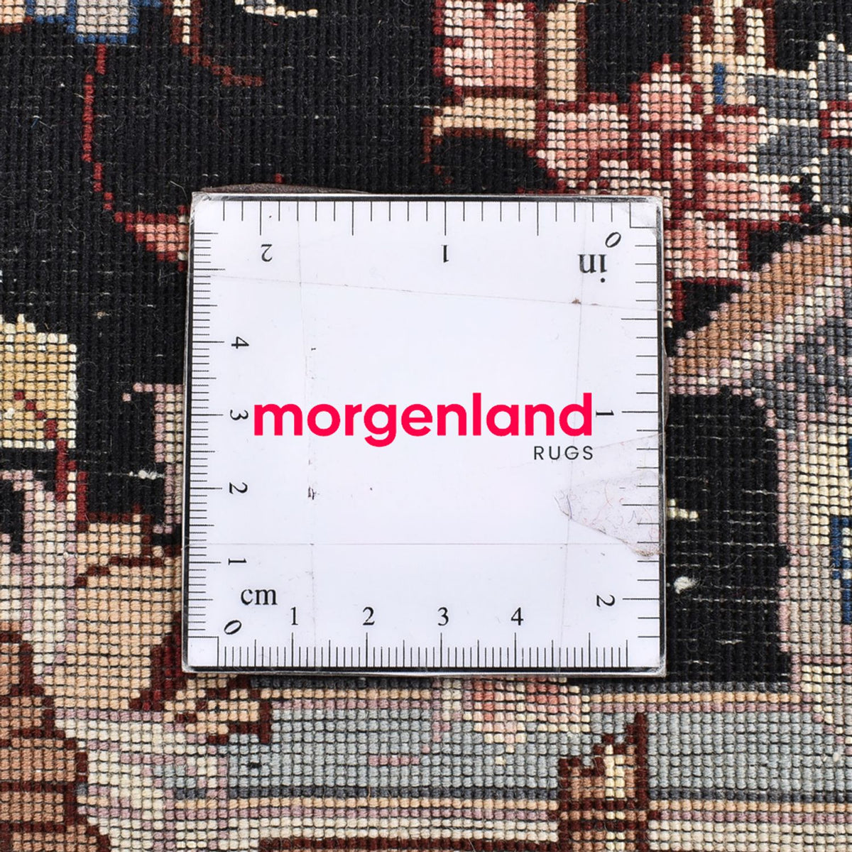 Persisk tæppe - Tabriz - Royal - 90 x 60 cm - mørkeblå