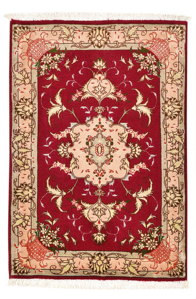 Tabriz - 50 Raj Tæppe 60x90cm - Persisk tæppe