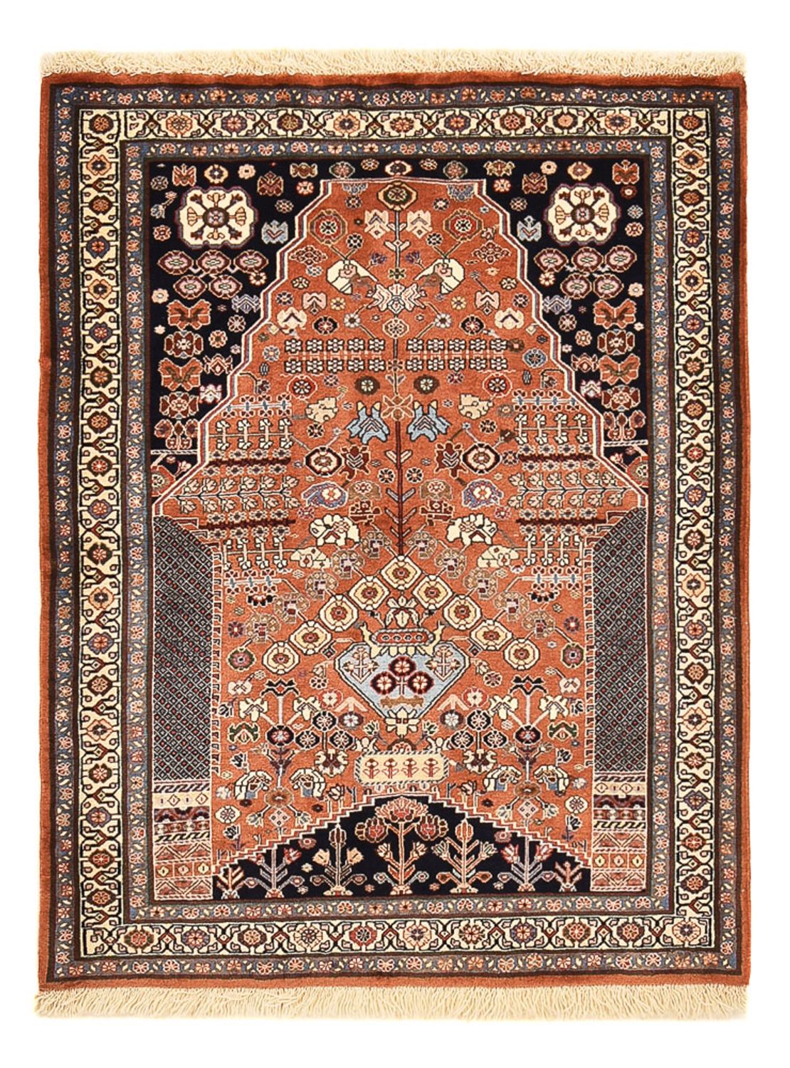 Gabbeh-tæppe - Kashkuli Persisk - 150 x 109 cm - flerfarvet