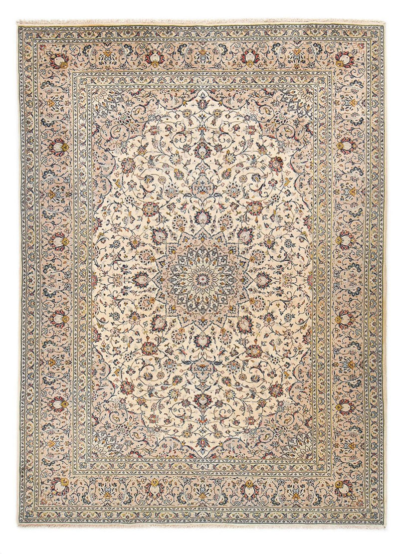 Persisk tæppe - Keshan - Royal - 347 x 246 cm - sand
