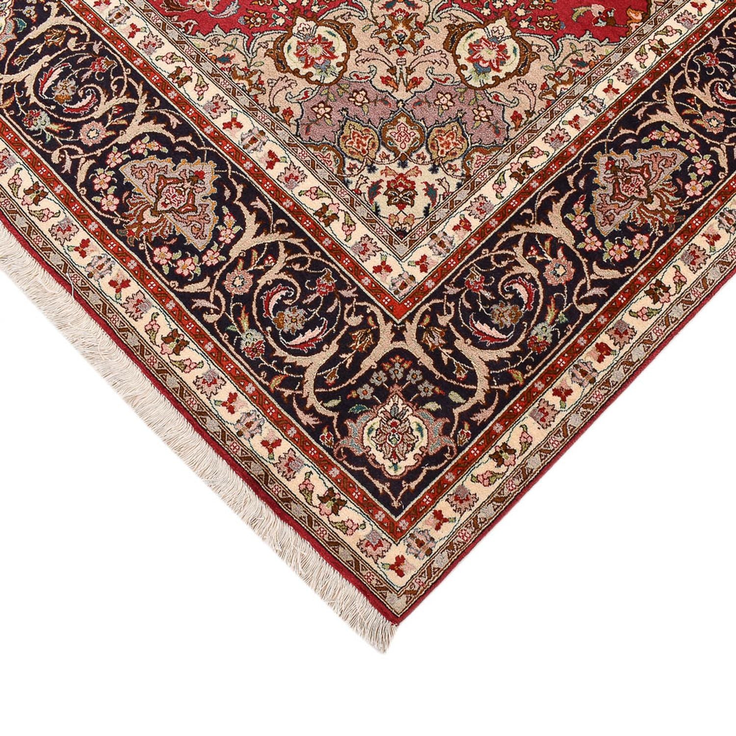 Persisk tæppe - Tabriz - Royal - 307 x 203 cm - rød