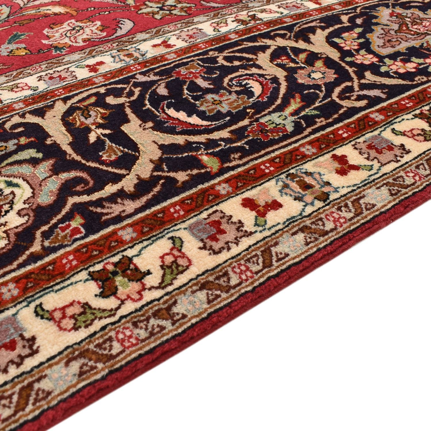 Persisk tæppe - Tabriz - Royal - 307 x 203 cm - rød