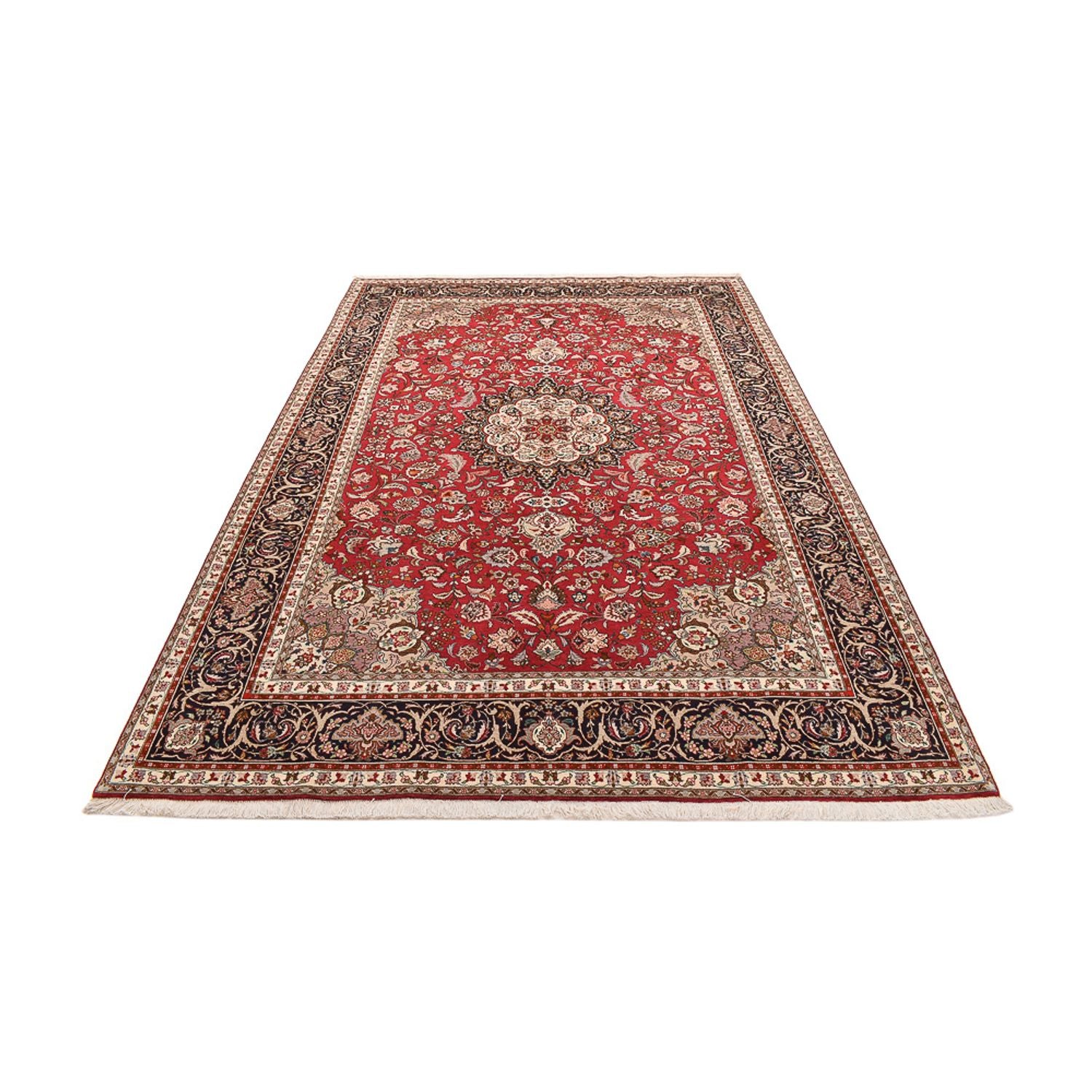 Persisk tæppe - Tabriz - Royal - 307 x 203 cm - rød