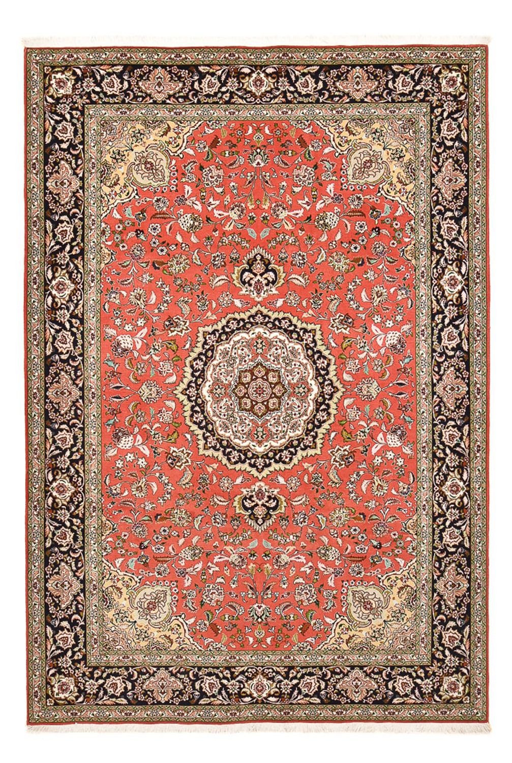 Persisk tæppe - Tabriz - Royal - 305 x 205 cm - rød