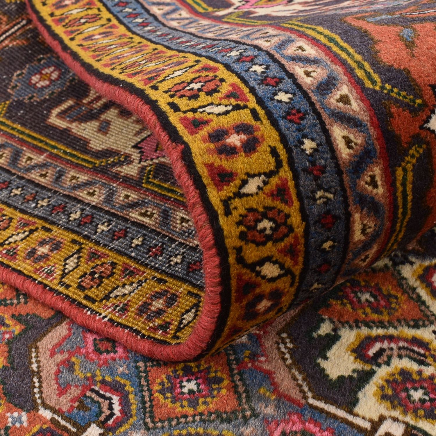 Persisk tæppe - Nomadisk - 288 x 197 cm - orange