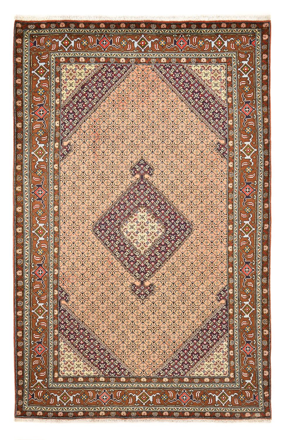 Persisk tæppe - Nomadisk - 301 x 200 cm - beige
