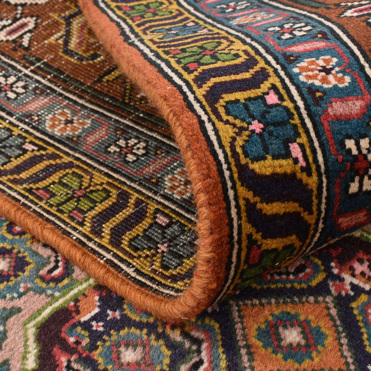 Persisk tæppe - Nomadisk - 304 x 198 cm - mørk beige