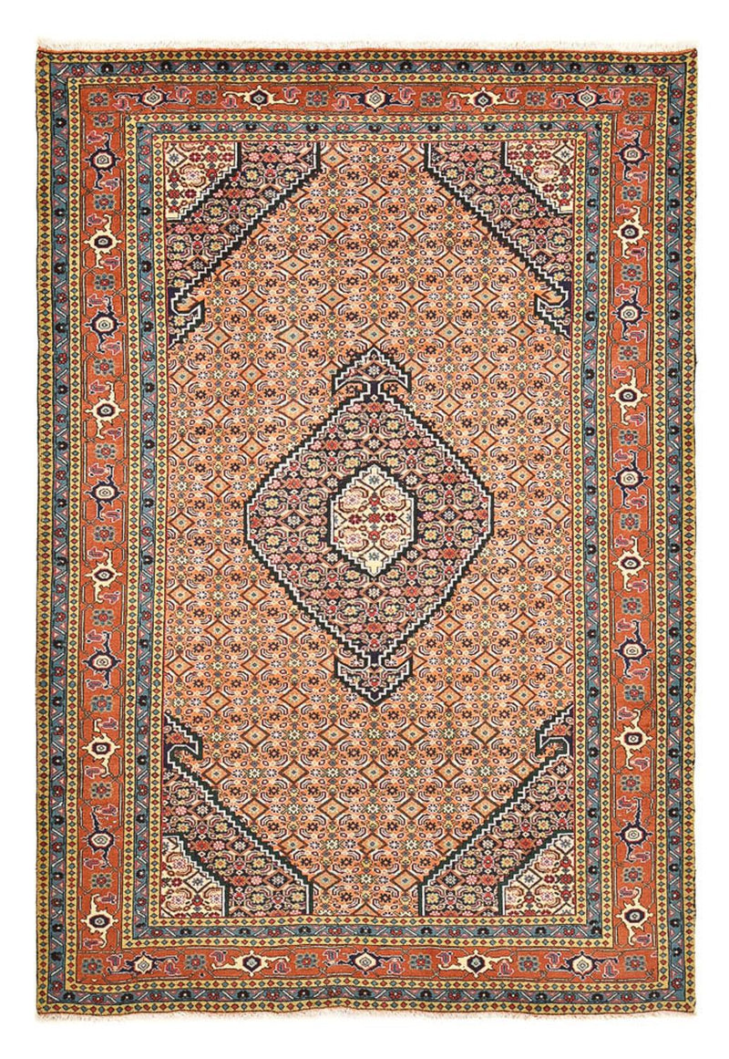 Persisk tæppe - Nomadisk - 293 x 200 cm - mørk beige