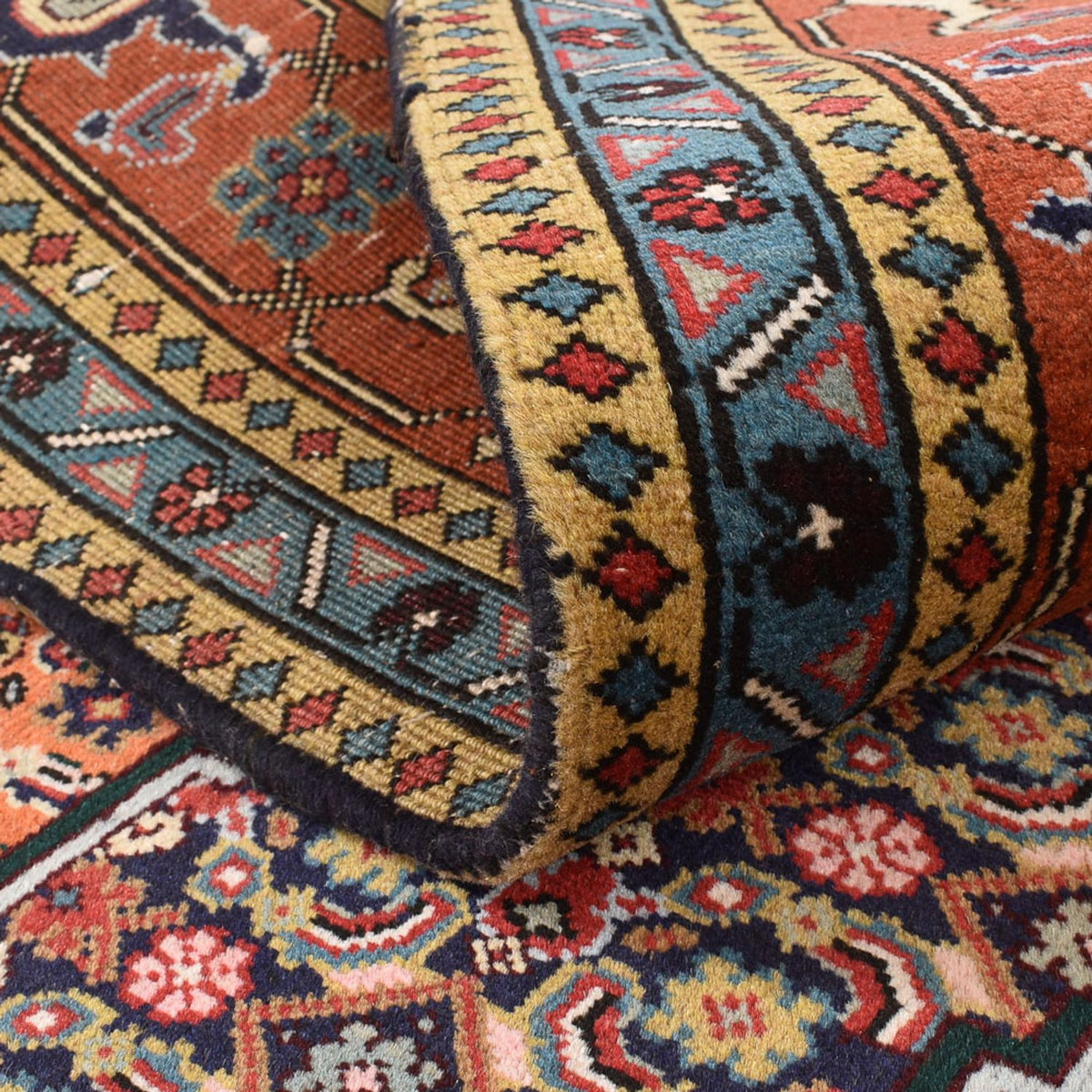 Persisk tæppe - Nomadisk - 293 x 200 cm - mørk beige