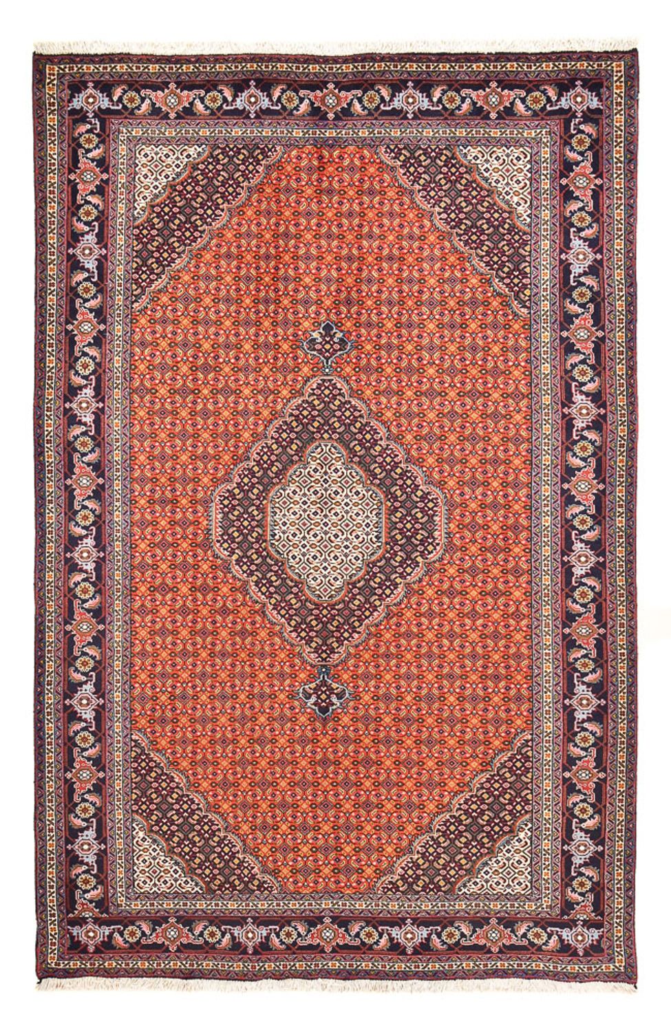Persisk tæppe - Nomadisk - 298 x 198 cm - lilla