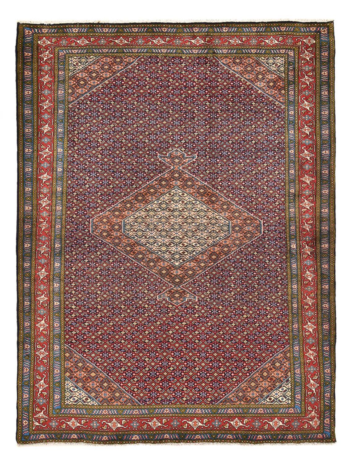 Persisk tæppe - Nomadisk - 271 x 204 cm - lilla