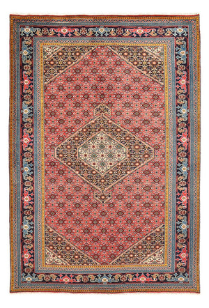 Persisk tæppe - Nomadisk - 297 x 199 cm - lysrød